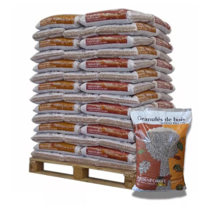 Ardenforest Holzpellets aus 100 % Nadelholz – 70 Säcke à 15 kg