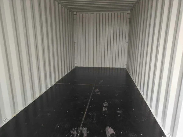 Seecontainer 20 Fuß, militärgrün, gebraucht