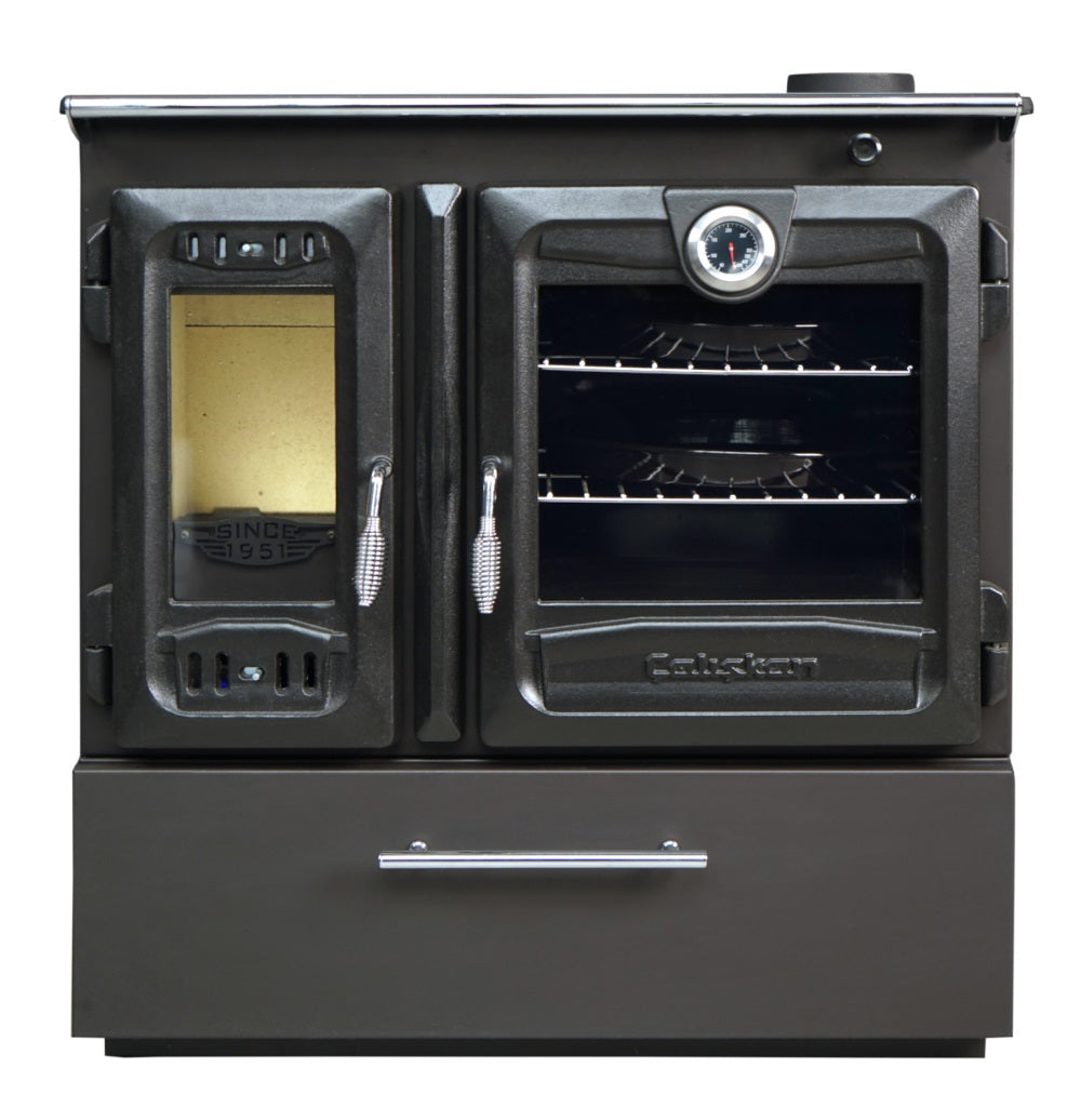 Energy efficiency class A+ Premium wood stove model 216 BOX with 8.97kW - Type 1 - lots of cast iron