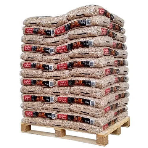 Excellent Pellets – Palette mit 65 Säcken à 15 kg