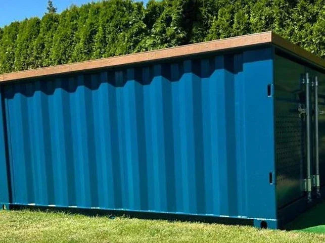 Container-Whirlpool 3,0 m x 3,0 m, Hydromassage, neu