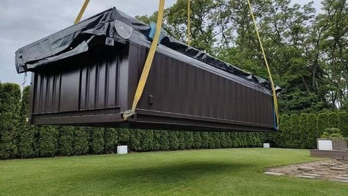 20-foot container pool