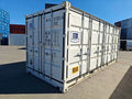Seecontainer 20 Fuß mit Seitentür, weiß, gebraucht