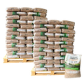 Premium-Holzpellets – 2 Paletten – 130 Säcke, 1950 kg