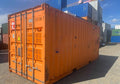 Seecontainer 20 Fuß, gelb, gebraucht