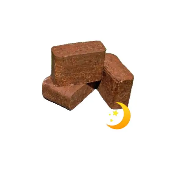 Long-burning wood briquette – special for the night