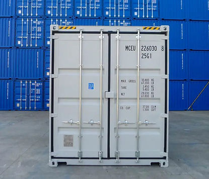 20ft High Cube Double Door Container